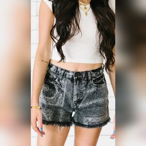 Kancan Whitney High Rise Shorts